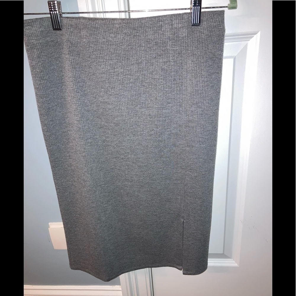 Ann Taylor Loft Skirt Gray Small NWOT